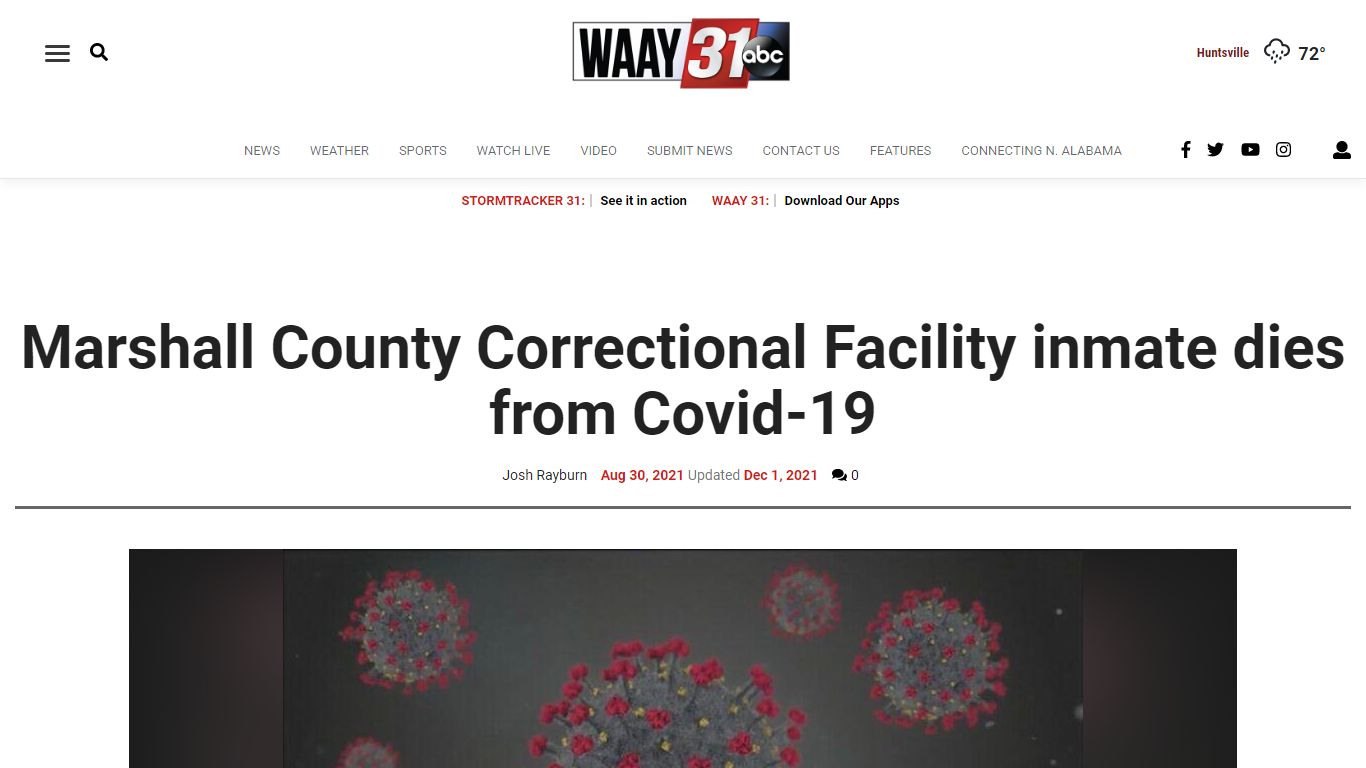 Marshall County Correctional Facility inmate dies from ...